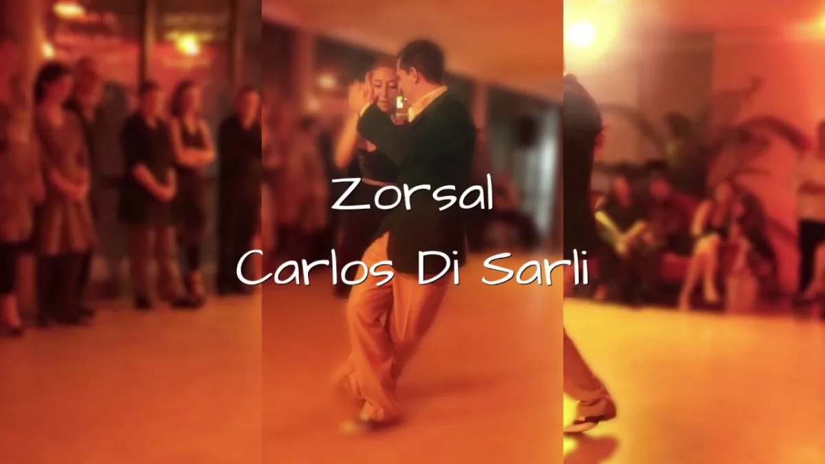 Diana und Juan Camerlingo tanzen zu Zorsal von Carlos Di Sarli. bei Tango am Meer Oktober 2017